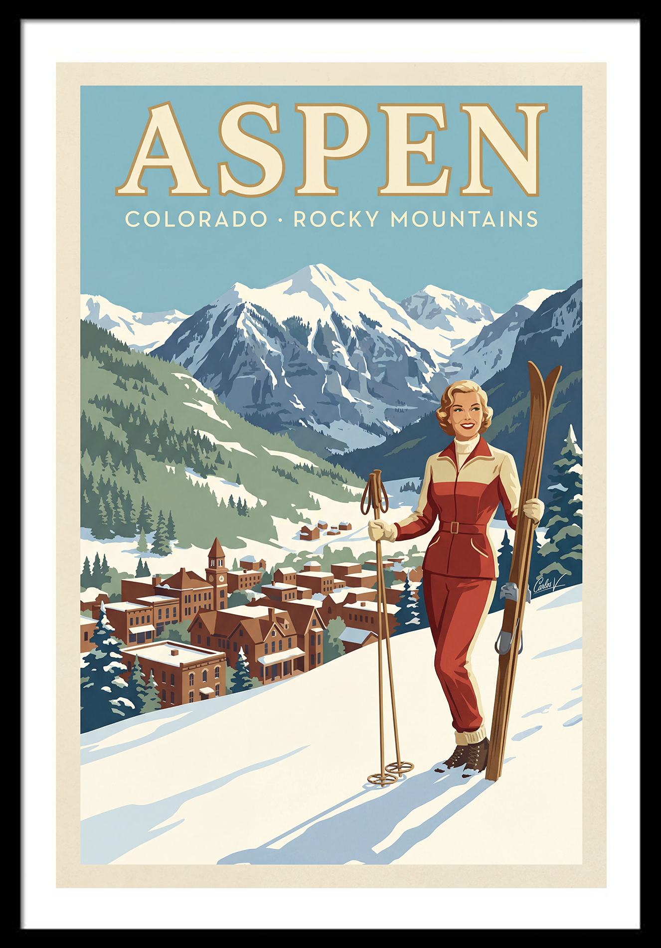 Best Vintage Ski Posters by Destination: Alps, Rockies & Beyond