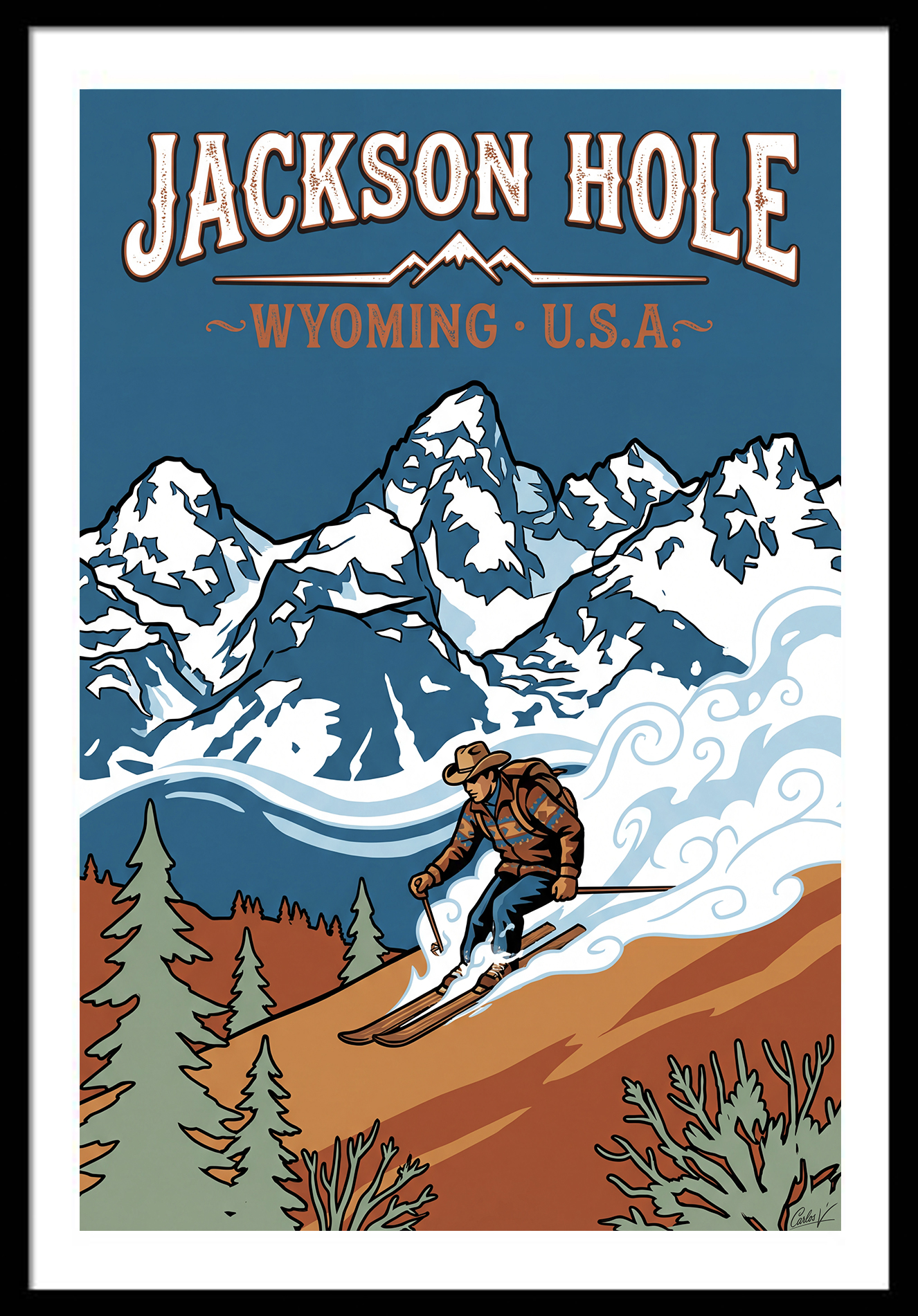 The Best Vintage Ski Poster Gifts for Skiers (Every Budget)