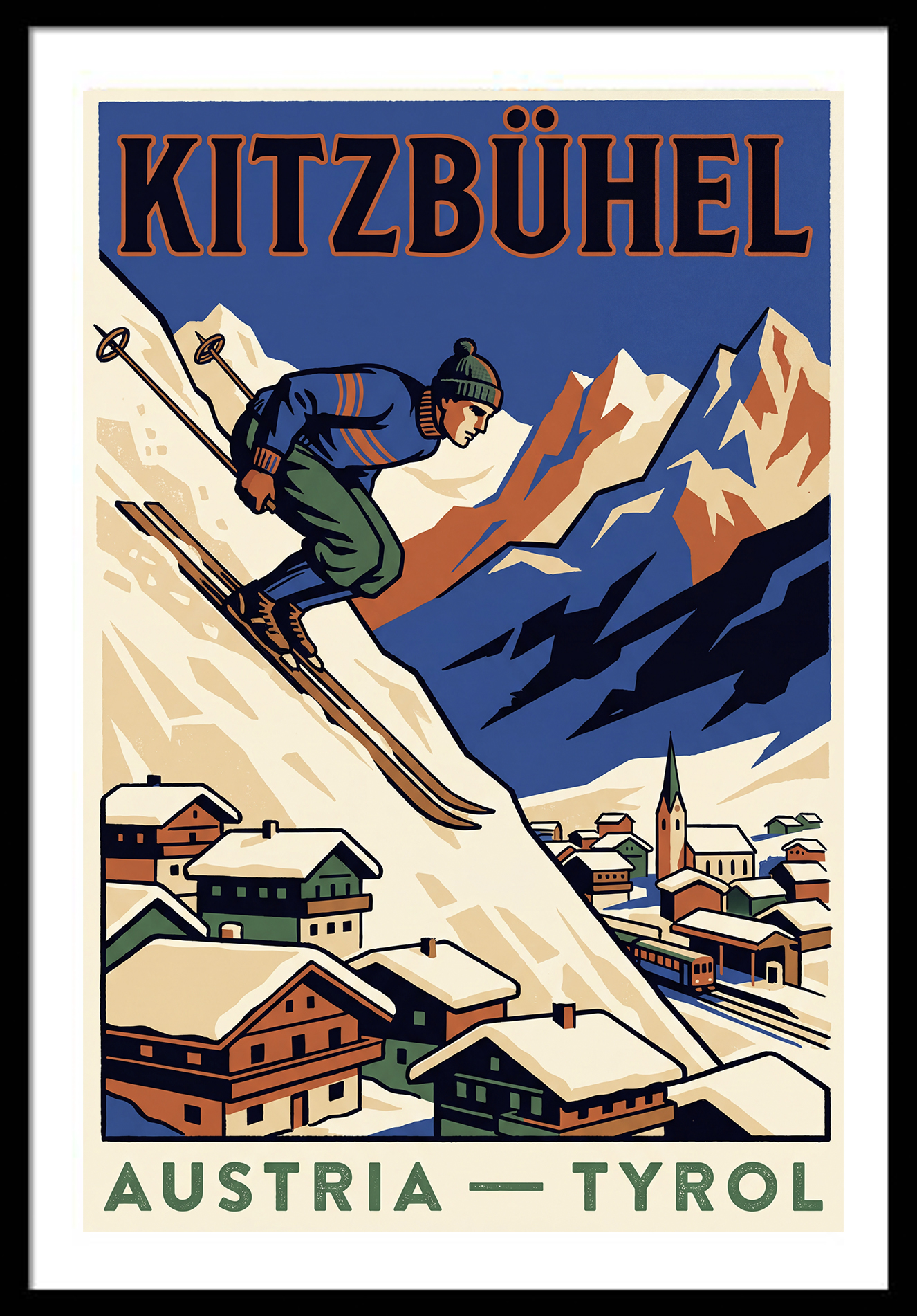 Art Deco Ski Posters of the 1930s: A Collector's Guide
